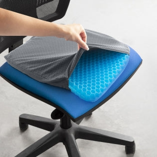 Hexafresh Waben-Gelkissen InnovaGoods – Ergonomisches Sitzkissen mit Kühlfunktion